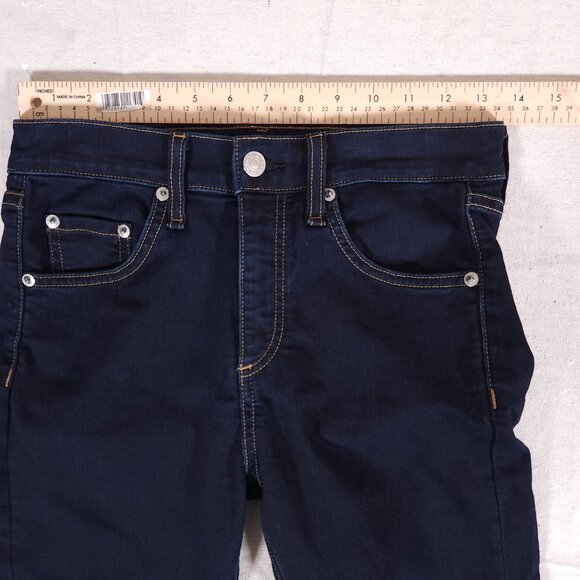 Rag & Bone 10” Inch Crop Flare Jeans Womens Size 25 Raw Hems Retro Denim Pants - Picture 4 of 16